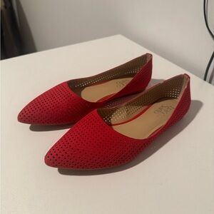 Franco Sarto Perforated Flats (new)